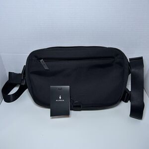 Alpaka Go Sling Bag Black Axoflux 600D Crossbody Travel Tech EDC Shoulder Unisex